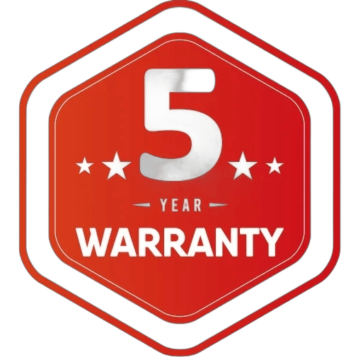 Global 5 Years Warranty